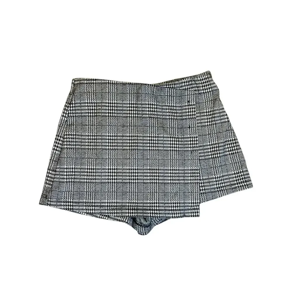 Haute Monde Women’s Plaid Skort Size Small